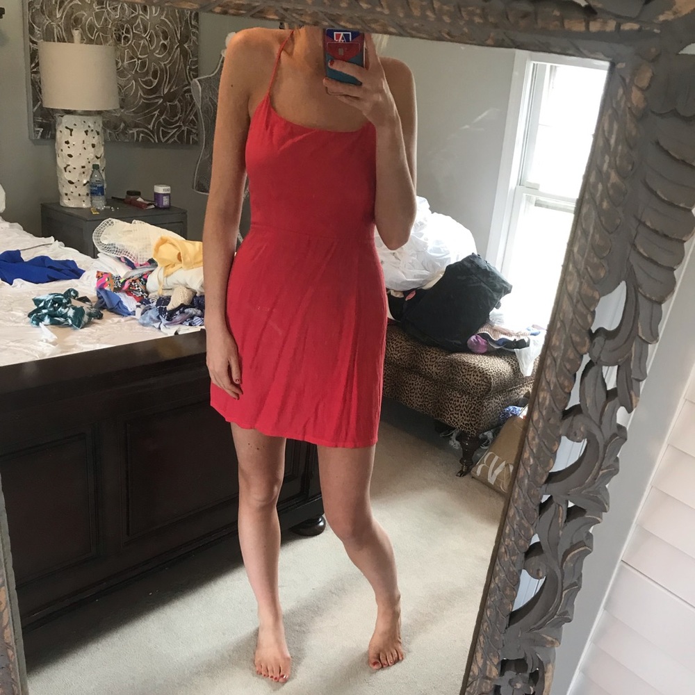 NBD red dress
